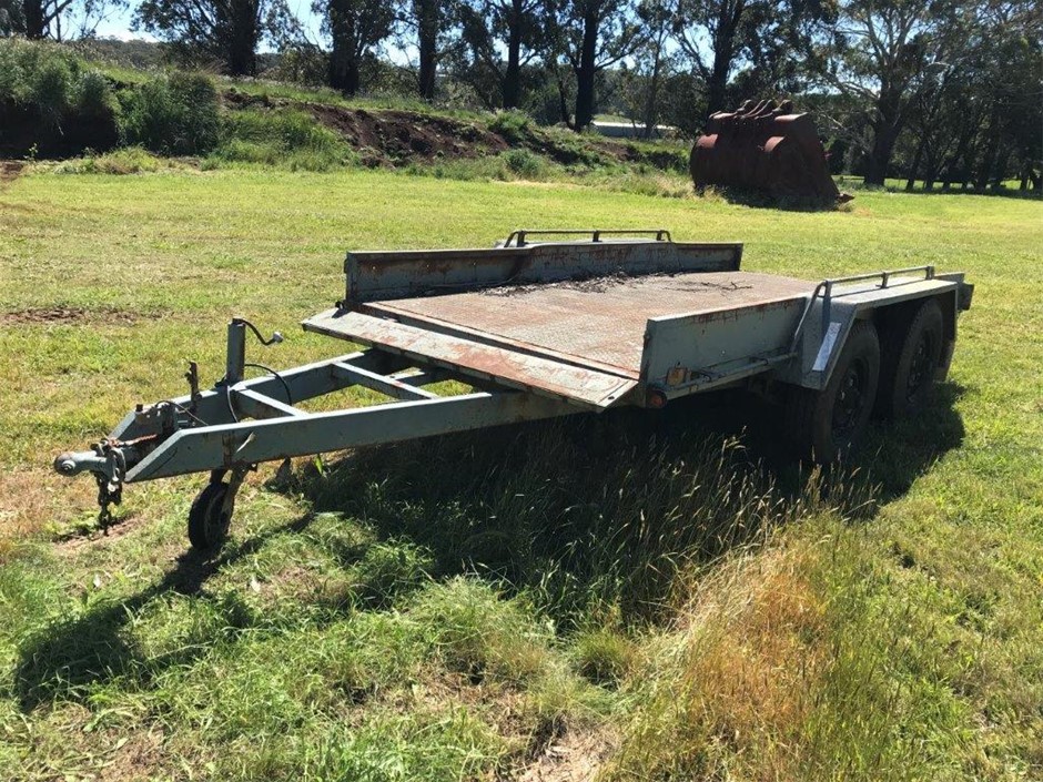 Steel Fabricated Tandem Box Trailer