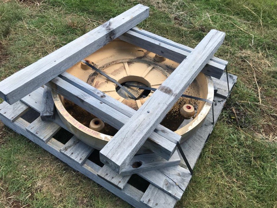 Large Steel Fabricated Pulley