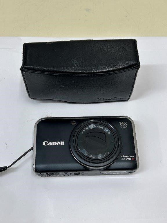 CANON PowerShot SX210 IS digital compact camera