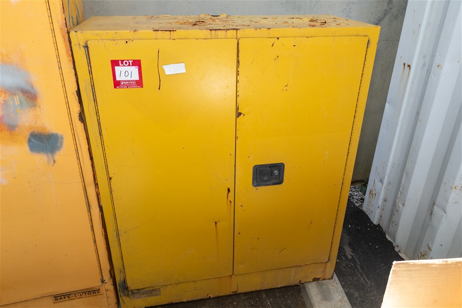2 Door Flammable Good Cabinet