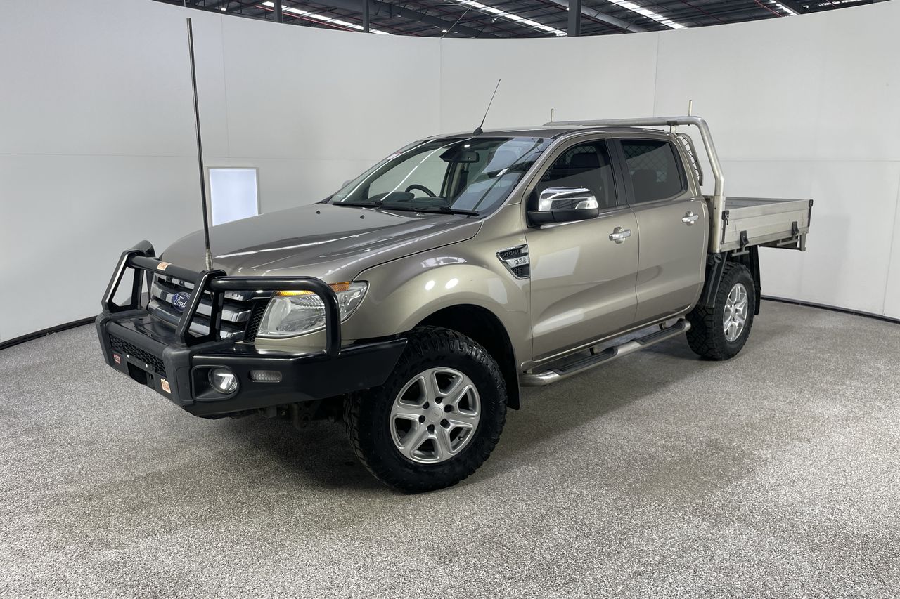 2012 Ford Ranger XLT 4X4 PX Turbo Diesel Manual Dual Cab