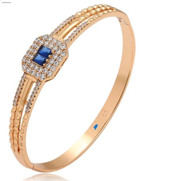 PT950/ITALY Gold Filled bangle -(stamped PT950/Italy)