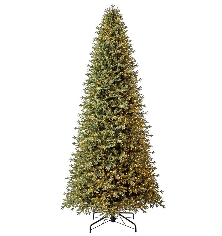 Pre-Lit Aspen Artificial Christmas Tree 3.66M. NB: not in original box ...