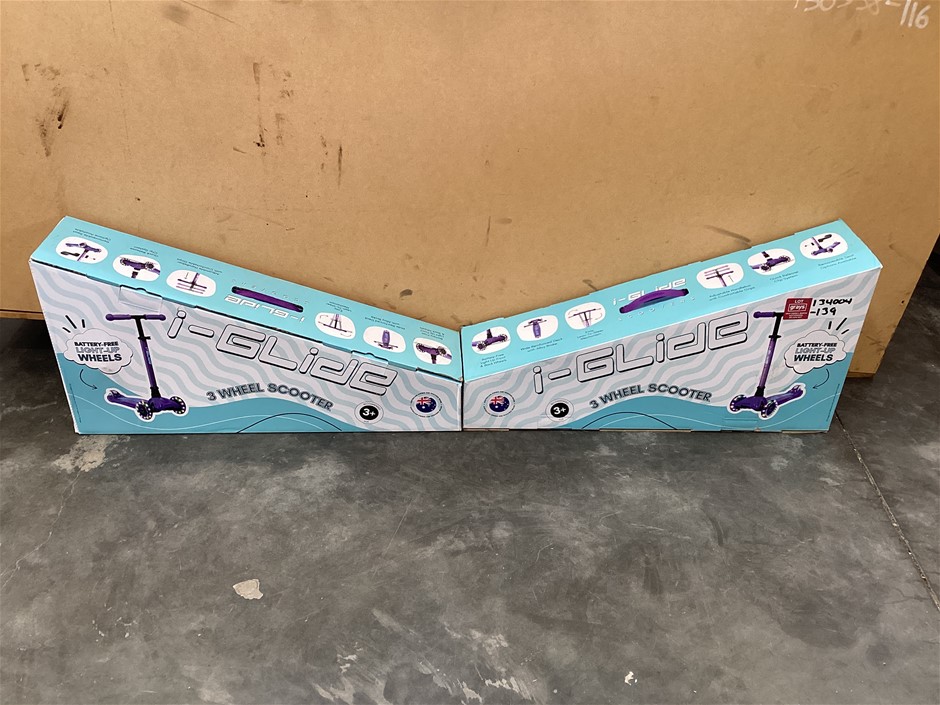 I-Glide 3 Wheel ScooterI Glide 3 Battery-Free Light-up x 2