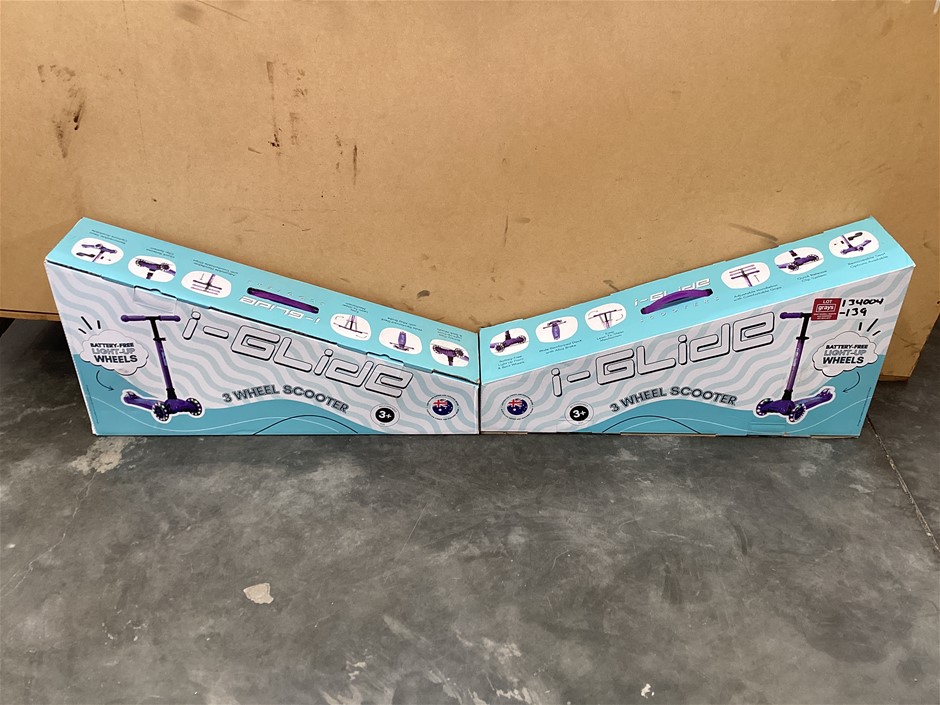 I-Glide 3 Wheel ScooterI Glide 3 Battery-Free Light-up x 2