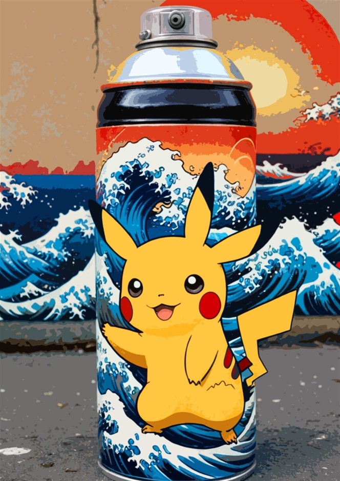 Death NYC Ltd Ed. Signed Graffiti Pop Art Print