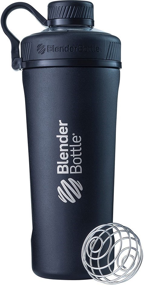 BLENDER BOTTLE Radian Stainless Steel Insulated Bottle, 946ml, Matte Black.