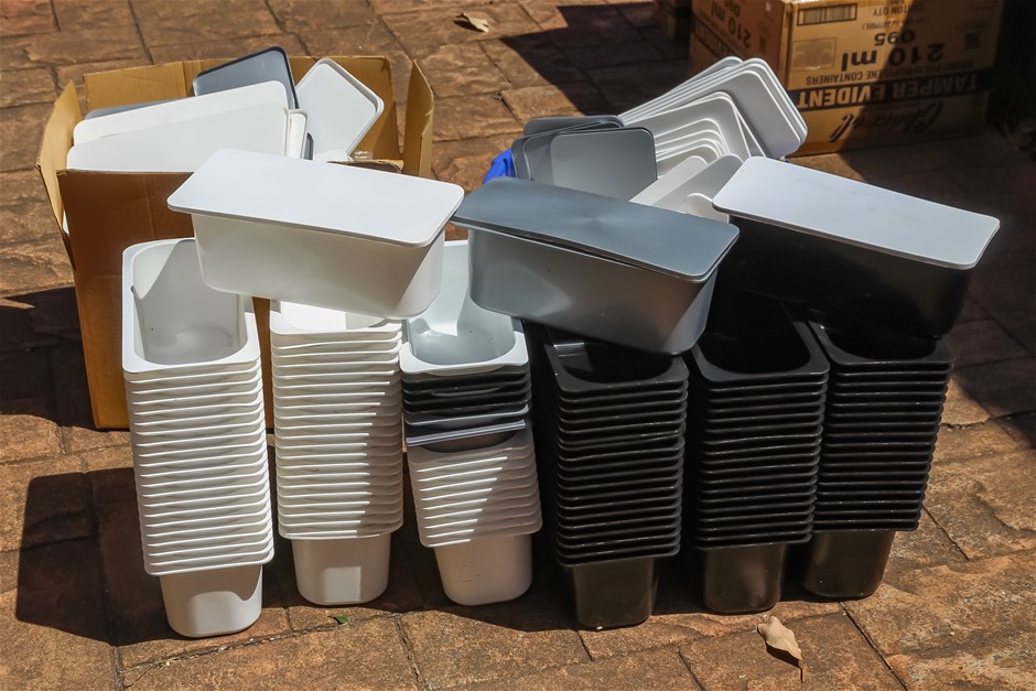 5Ltrs Ingredients/Produces Tubs with Lids