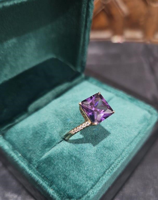 18KGold-filled/Italy Solid Yellow Gold Filled Ring -(stamped)-Warranty