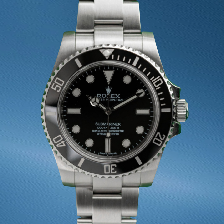 Rolex Submariner No Date 114060 Stainless Steel BxP