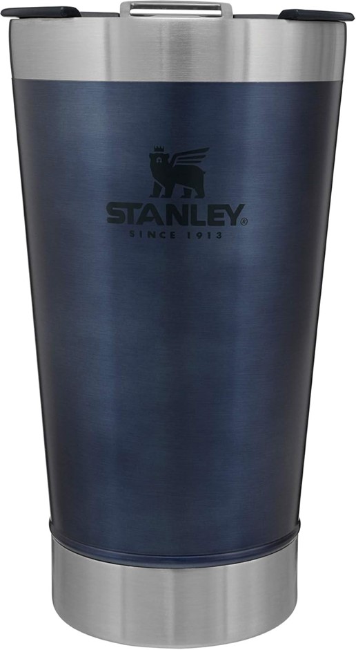 STANLEY Classic Stay Chill 16 oz Stainless Steel Insulated Beer Tumbler wit