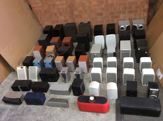 Sony/Panasonic Mixed Brand and Model Speaker System