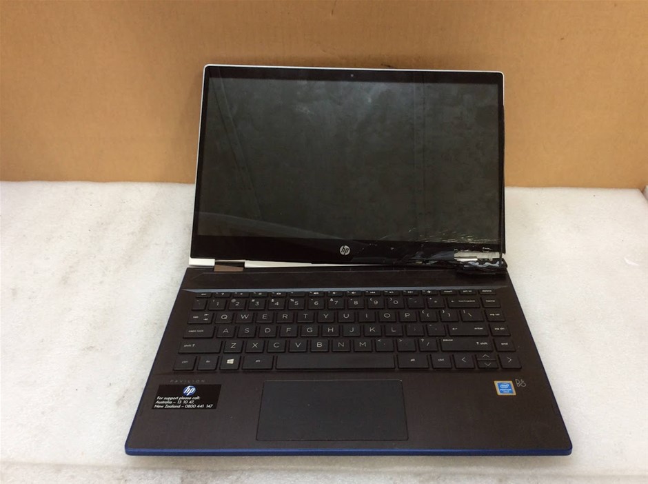 HP PAVILION X360 Laptop PENTIUM 4415U 4GBRAM 128GB Silver