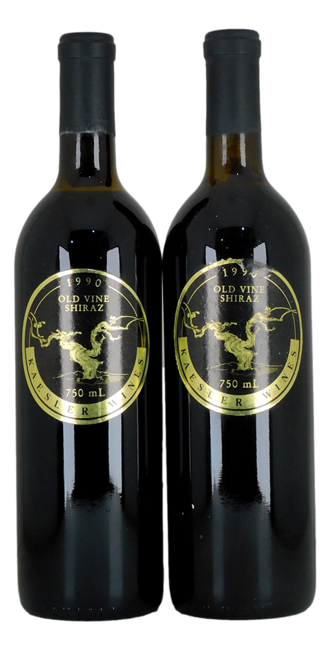 Kaesler Old Vine Shiraz 1990 (2x 750mL), Barossa Valley