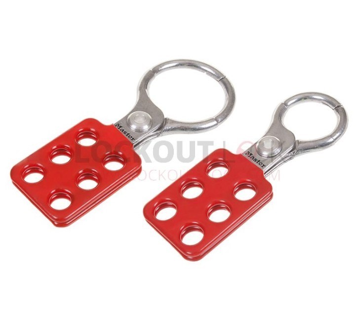 3 Packs of 12 x MASTER LOCK 416 Aluminium Spark Proof Safety Lockout Hasp,
