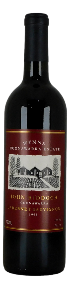 Wynns John Riddoch Cabernet Sauvignon 1993 (1x 750mL), Coonawarra