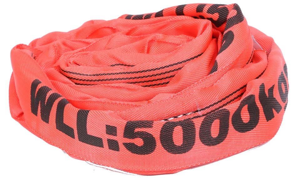 Round Lifting Sling, WLL 5,000 x 2M (With Test Cert).