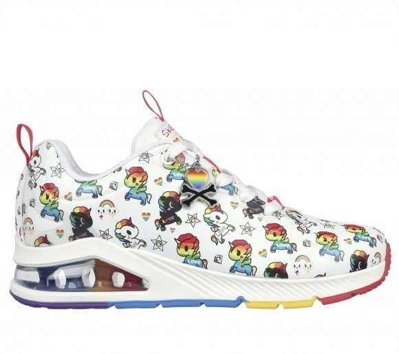 Skechers Women's x tokidoki: Uno 2 - Street Groove Sneaker in White/Multi,