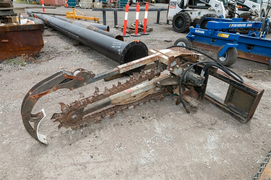 Digga Skid Steer Trencher