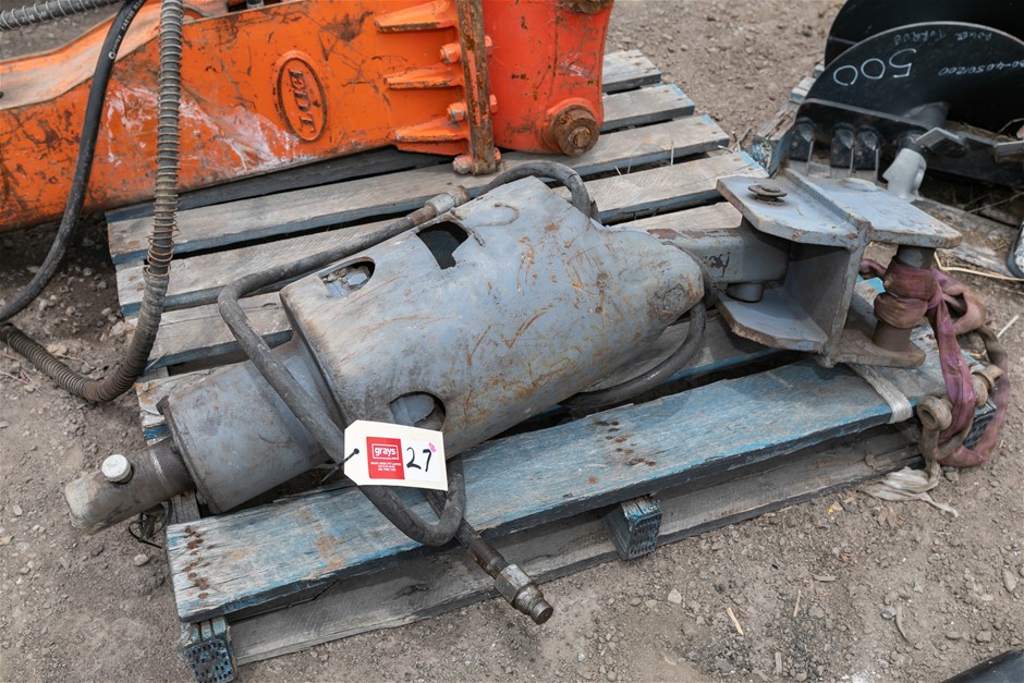 Excavator Hydraulic Auger Drive Attachment