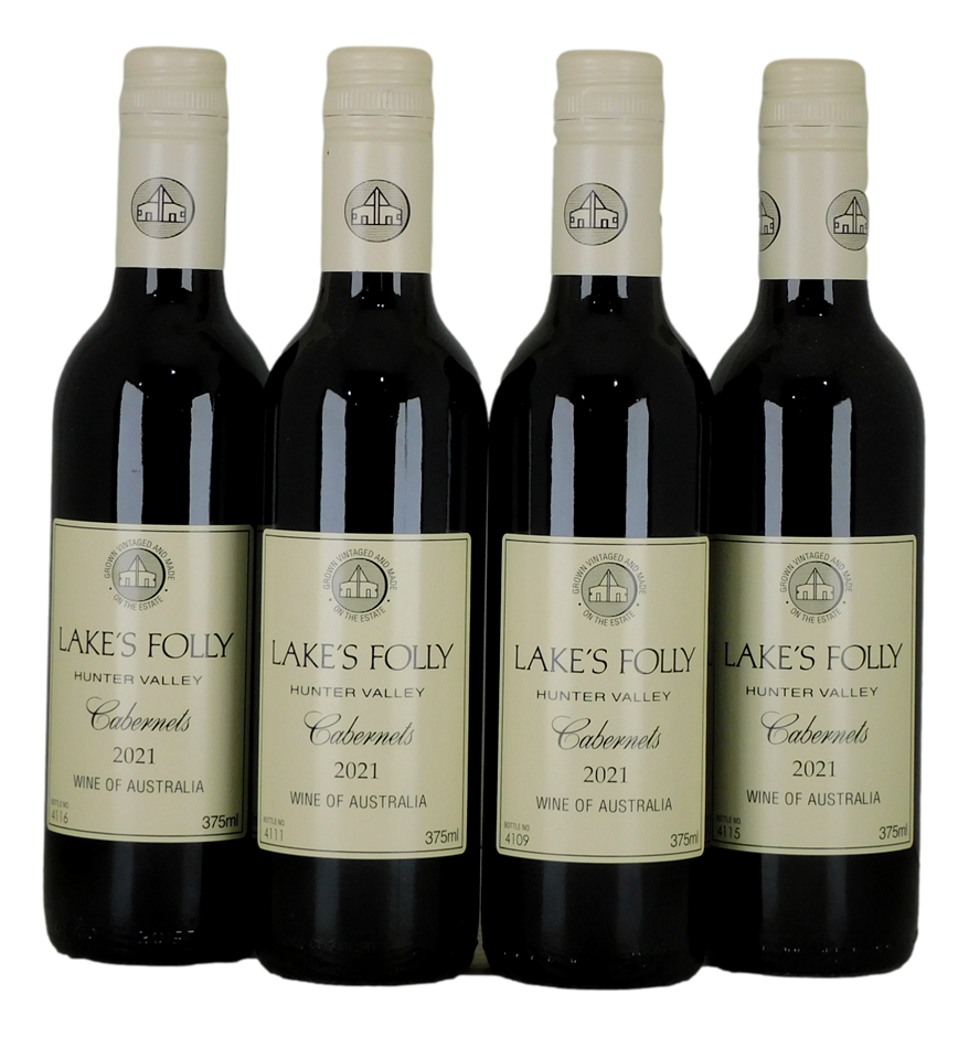 Lakes Folly Cabernets 2021 (4x 375mL), Hunter Valley
