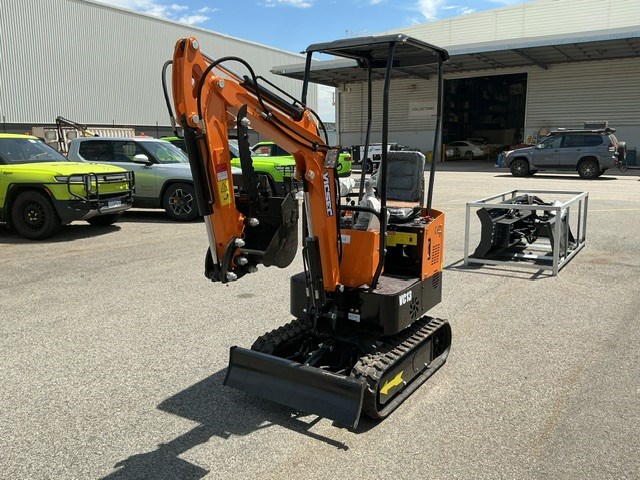 <p>Vicsec VC13 (13-Y) Mini Excavator (Unused)</p>