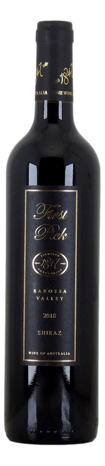 1847 Wines First Pick Shiraz 2018 (1x 750mL) Barossa Valley