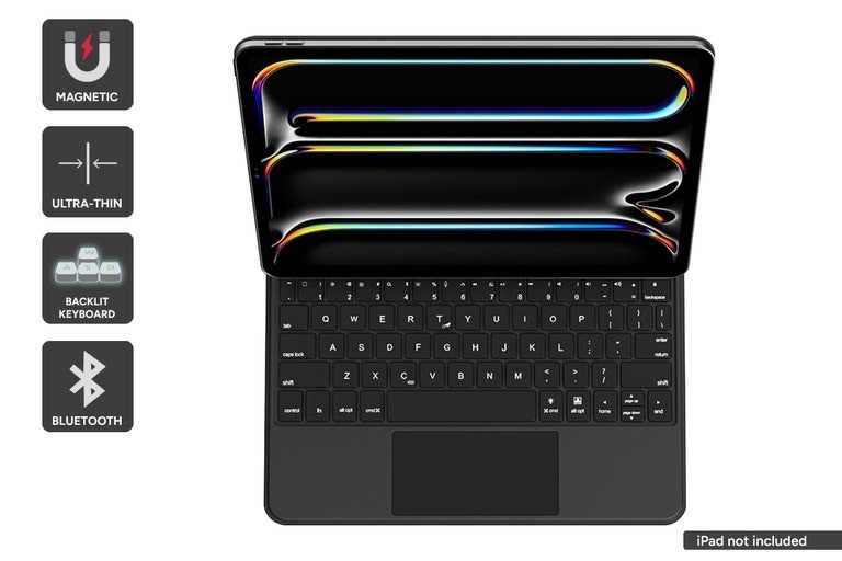 KOGAN Magnetic iPad Keyboard for iPad Pro 11" & iPad Air.  Buyers Note - Di