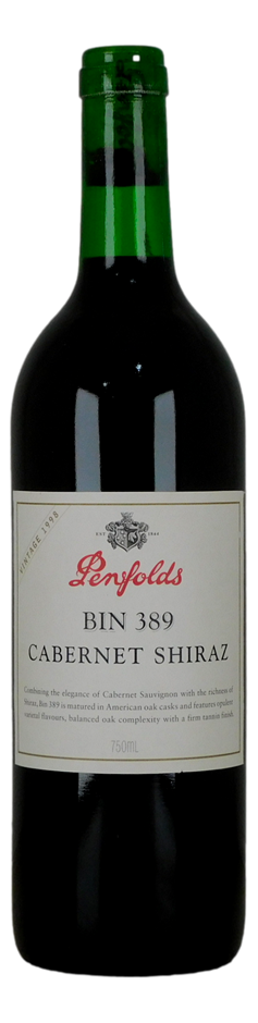 Penfolds Bin 389 Cabernet Shiraz 1998 (1x 750mL) SA.