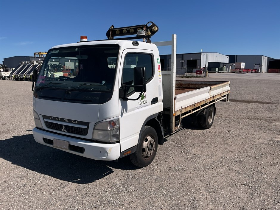 Unreserved Hino, Isuzu & Mitsubishi Tray/TipperTrucks- Vic
