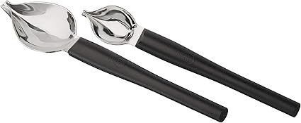 3 x Mercer Culinary Precision Drawing Decorating Spoon Set, Large/Small, St