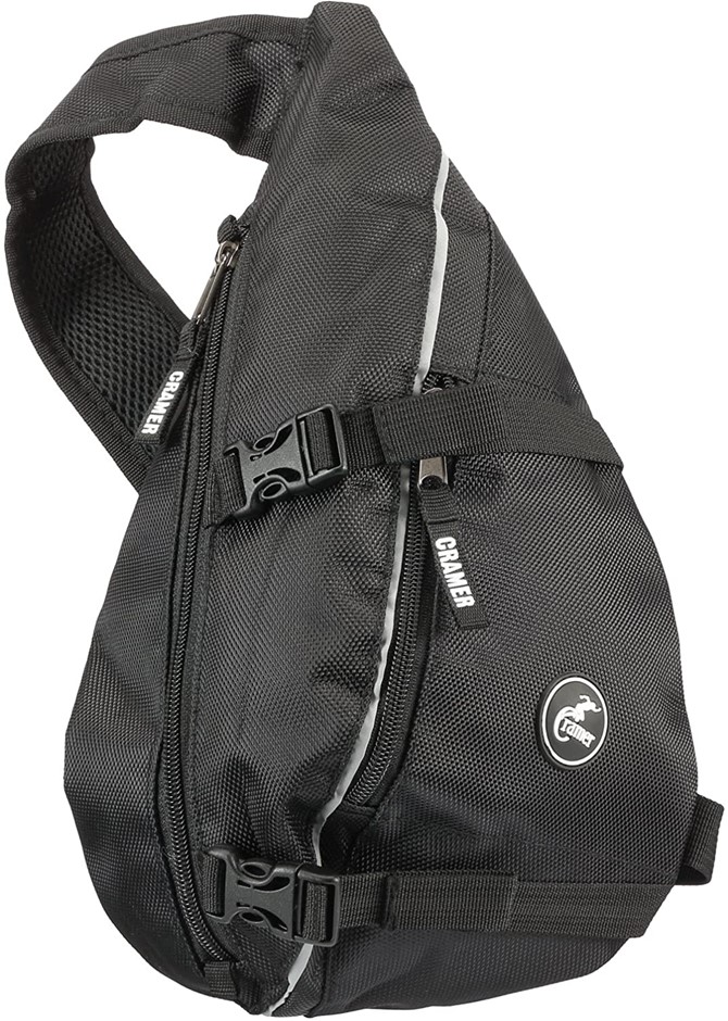 CRAMER Athletic Trainer's Messenger Pack, Black. NB: Slightly Damaged/Dusty