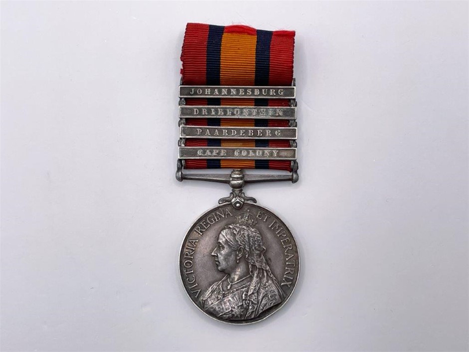 Queens South Africa Medal, C:1899