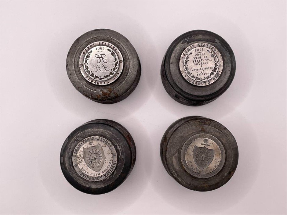 4 x British Baptist Church Dies, C:1901