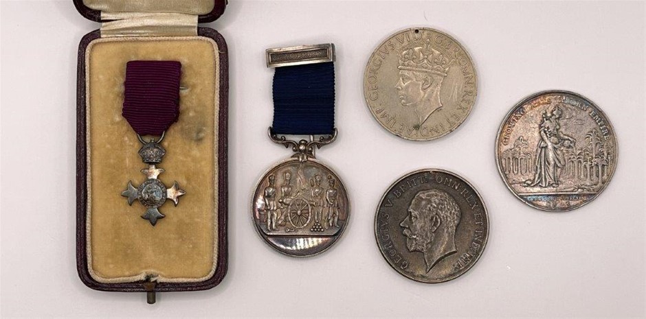 5 x Asstd British Military Medals, C:1736-1945