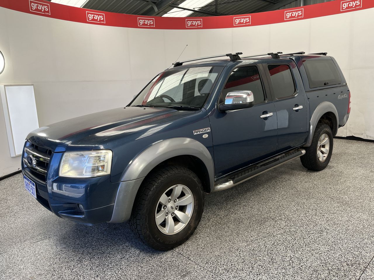 2007 Ford Ranger XLT 4x4 Crew Cab PJ Turbo Diesel Manual Dual Cab