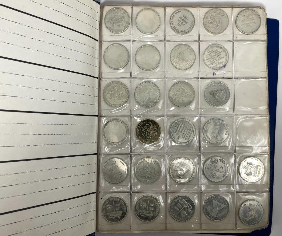 Apprx. x239 Asstd AU Historical - Regional Shire & Souvenir Medallions