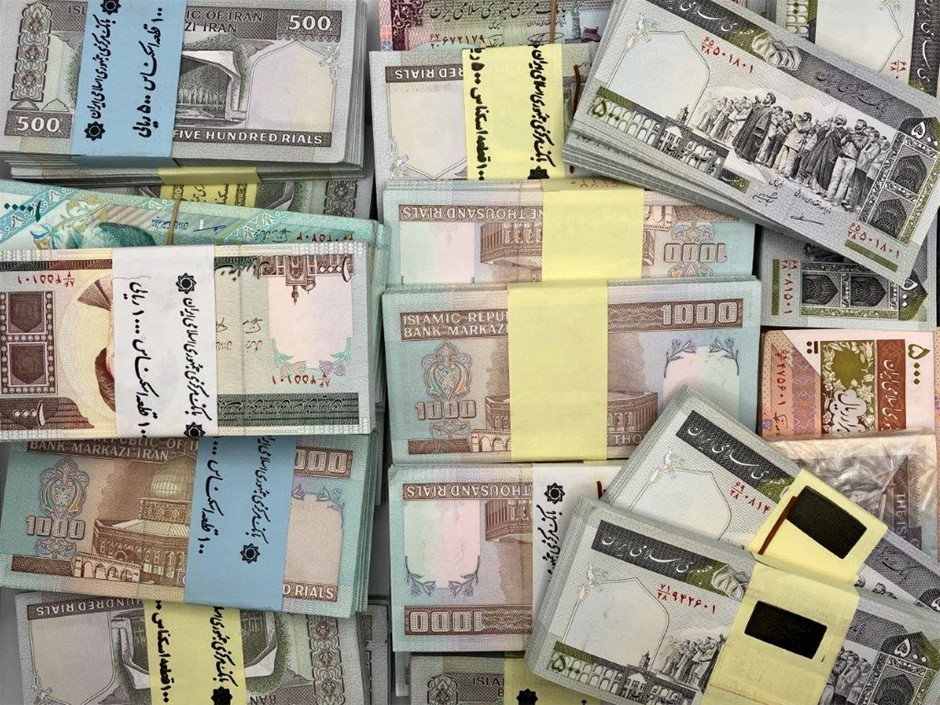 Approx. 2863 x Iranian Rial Bank notes, C:1982-2015