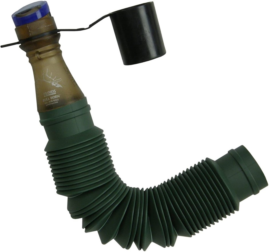 PRIMOS Bull Horn Call Support Shelf with Blue Reed, Extends from 7" to 24",