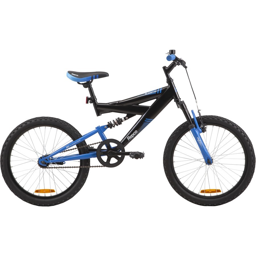 Repco Blade DS Dual Suspension Bike 50cm. NB: Has been used, Not in box.