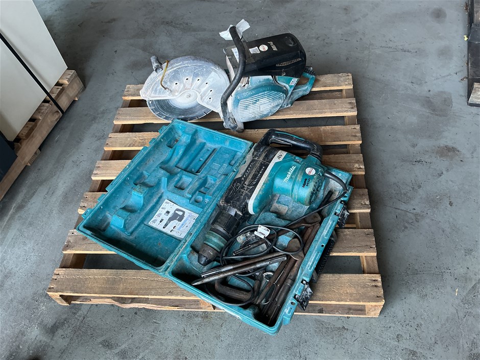 Jack Hammer & Concrete Saw