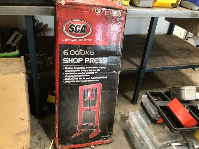 SCA 6ton Shop Press