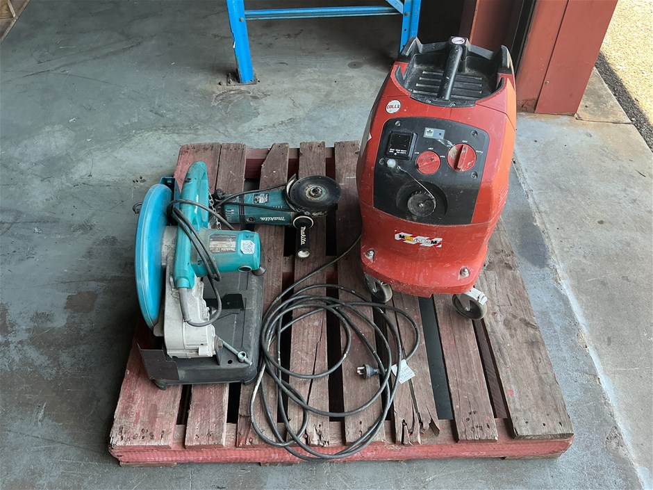 <p> Angle Grinder & Drop Saw</p>