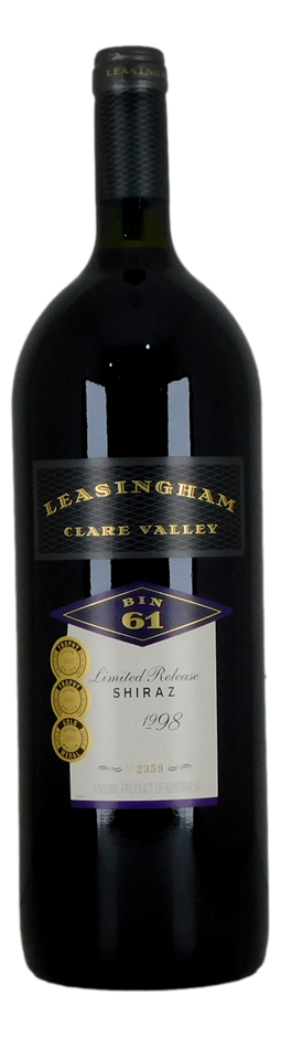 Leasinham Bin 61 Shiraz 1998 (1x 1.5L)
