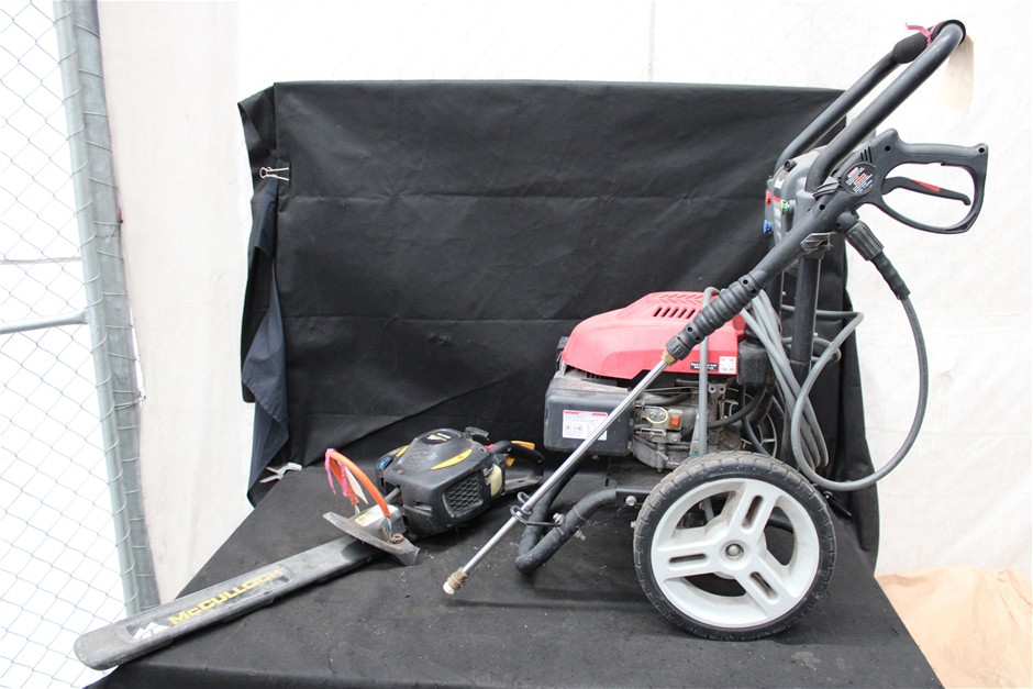 Pressure Washer and Hedge Trimmer