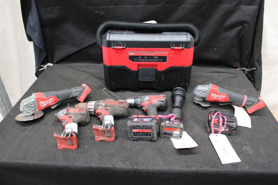 Assorted Milwaukee Power Tools and Vacuum Auction (0033-9065204 ...