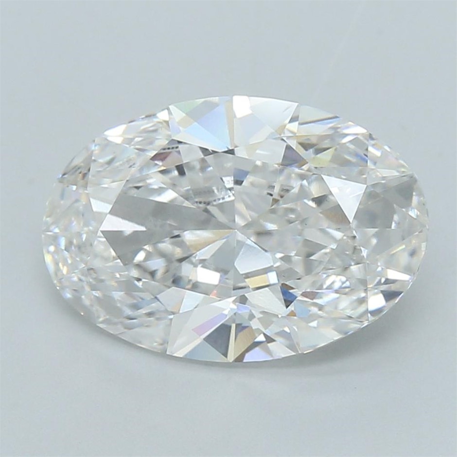 1.68 Carat Oval Shape Diamond D/VVS2