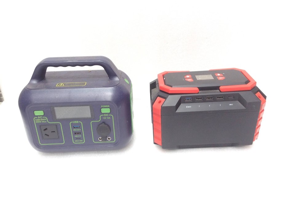 Unbranded SG300 + Unbranded S440 Portable Power Station (Lot of 2)