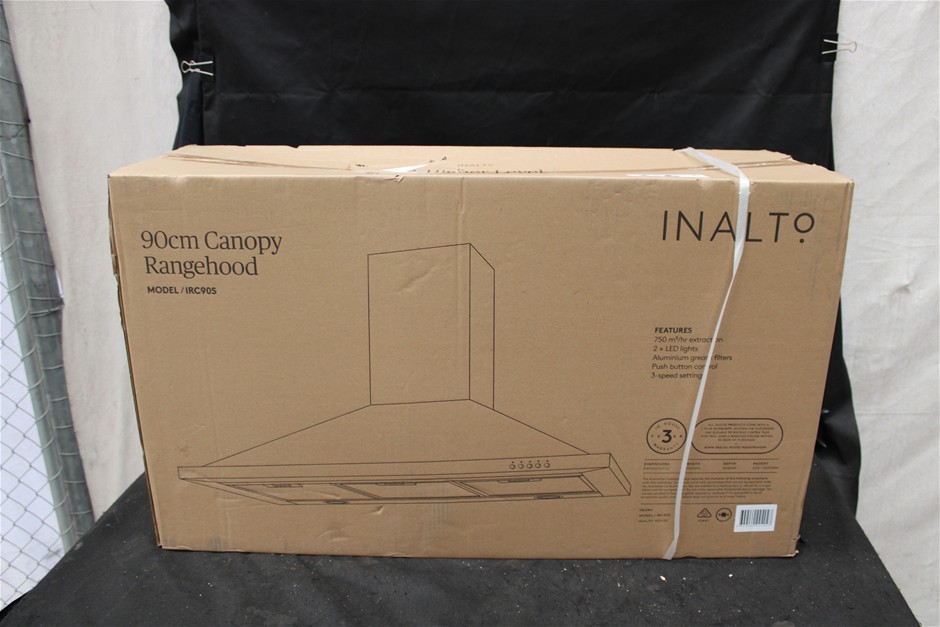 Inalto IRC90S 90cm Canopy Rangehood