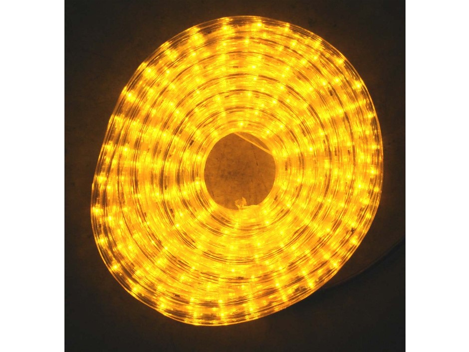 Christmas Light - 20m LED Rope Light YELLOW colour - NEW xm-1920